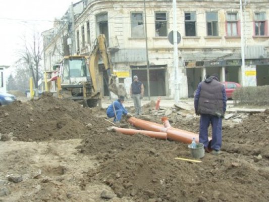Lucrări de milioane de euro, în Piaţa Ovidiu